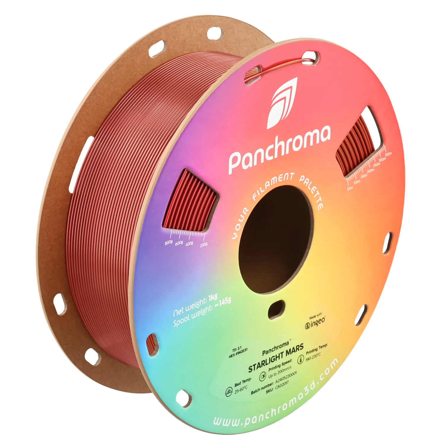 Panchroma Starlight PLA filamento 1kg 1,75mm shimmer