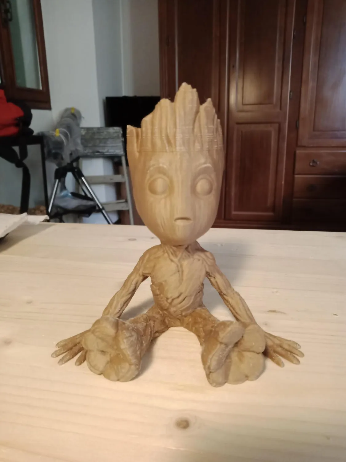 TIANSE Wood filamento PLA 1,75 mm legna 1 kg effetto legno
