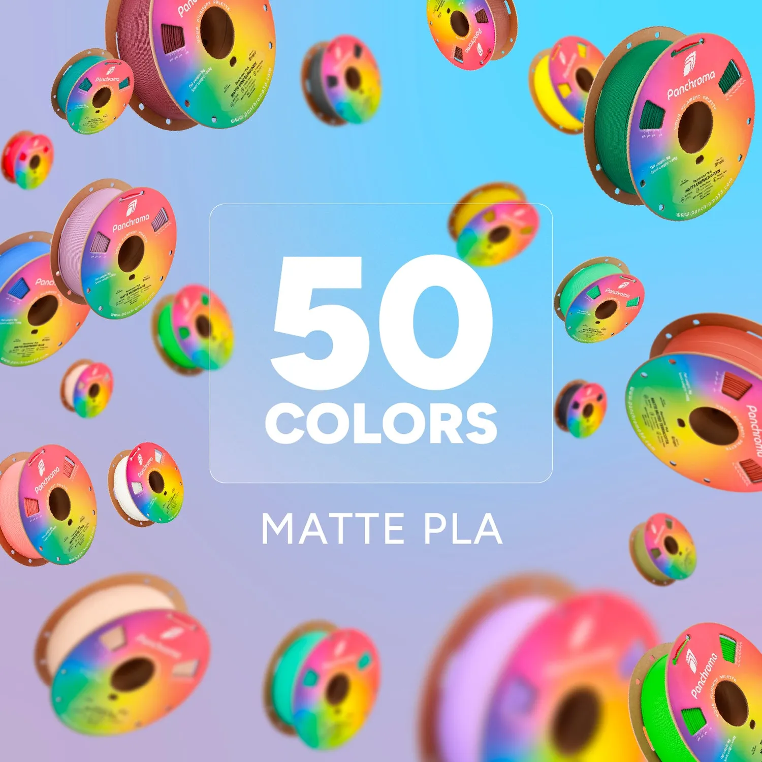 Panchroma Matte PLA filamento 1,75mm 1kg opaco
