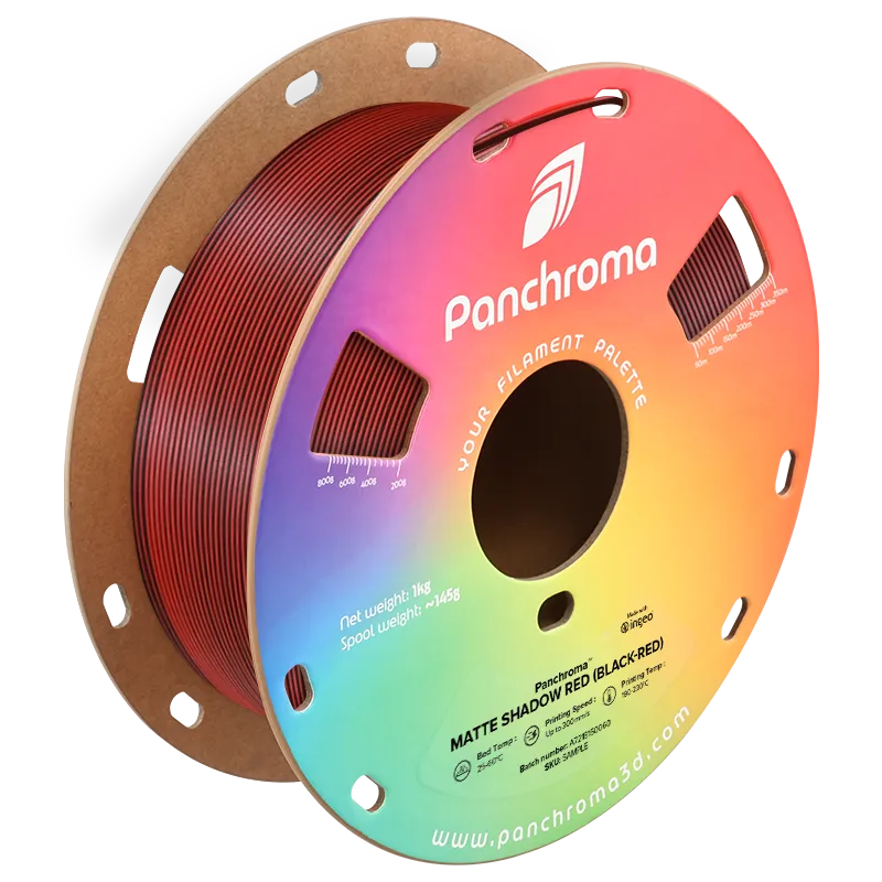 Panchroma Dual Matte PLA filamento 1,75mm 1kg bicolore