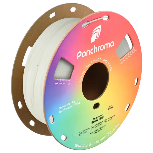 Panchroma Glow PLA filamento 1,75mm 1kg fosforescente