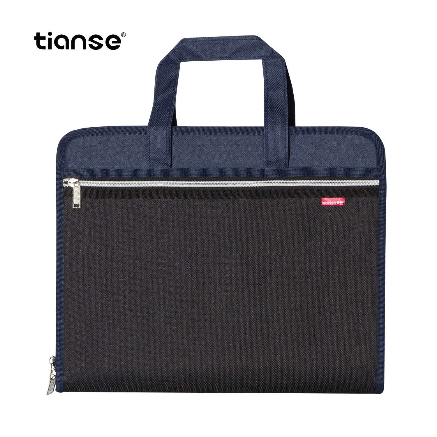TIANSE Cartella Portadocumenti Espandibile 13 Tasche A4 Nero