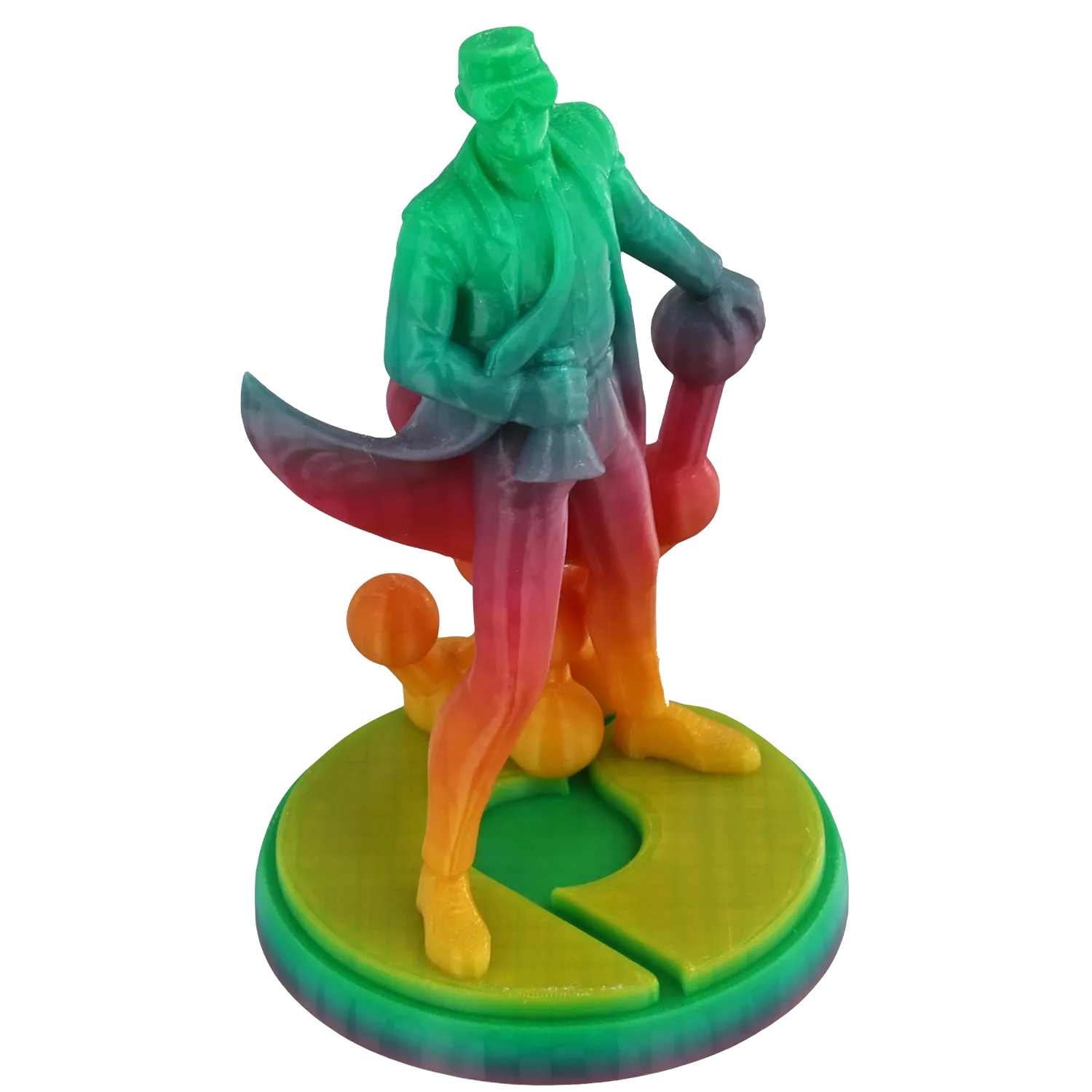 Panchroma Gradient Translucent PLA filamento 1kg Rainbow