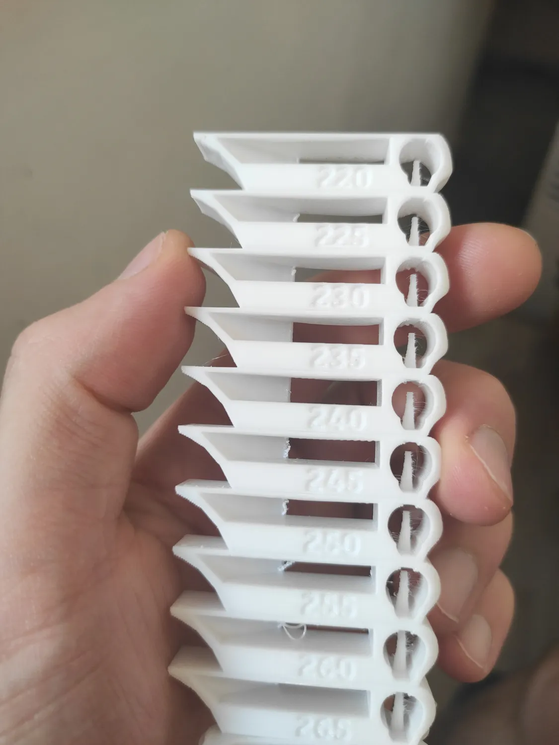 TIANSE PETG Filamento 3D 1,75mm Bianco 1kg +/-0,03mm