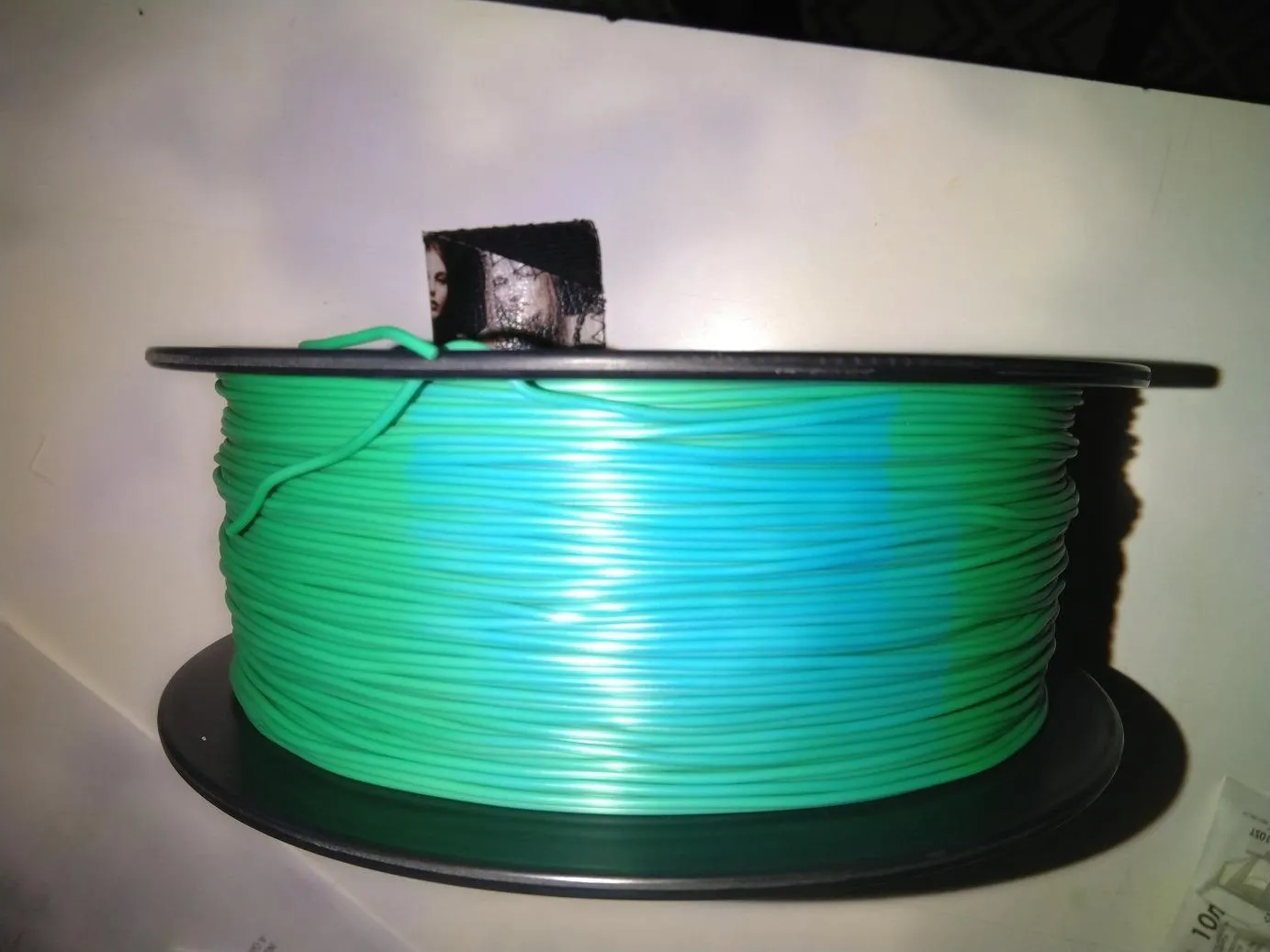 TIANSE Filamento TPU 1.75mm Verde Bobina 1kg Flessibile