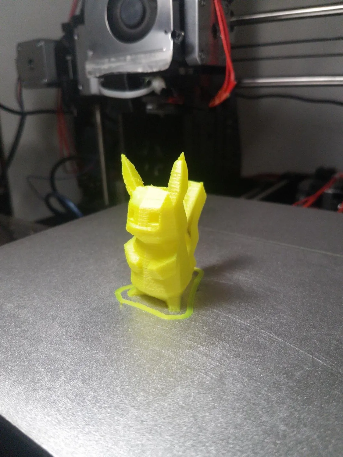TIANSE PLA Filamento 3D 1,75mm Giallo Fluorescente 1kg