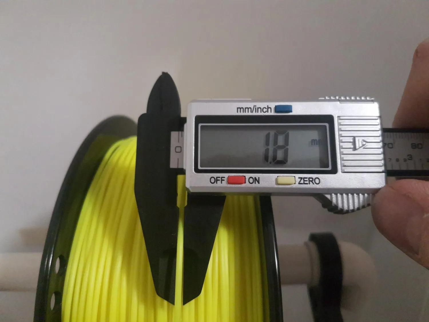TIANSE PLA Filamento 3D 1,75mm Giallo Fluorescente 1kg