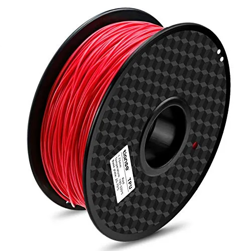 TIANSE Filamento TPU 1,75 mm rosso luce 1 kg flessibile