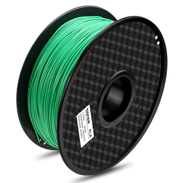 TIANSE PLA filamento 1,75mm verde 1kg opaco preciso