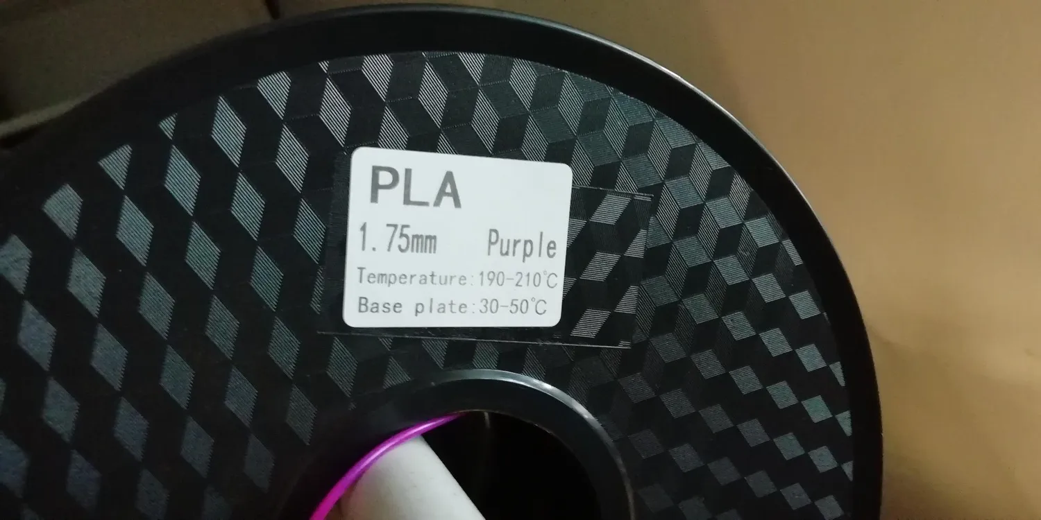 TIANSE Filamento PLA 1,75 mm porpora 1 kg bassa deformazione