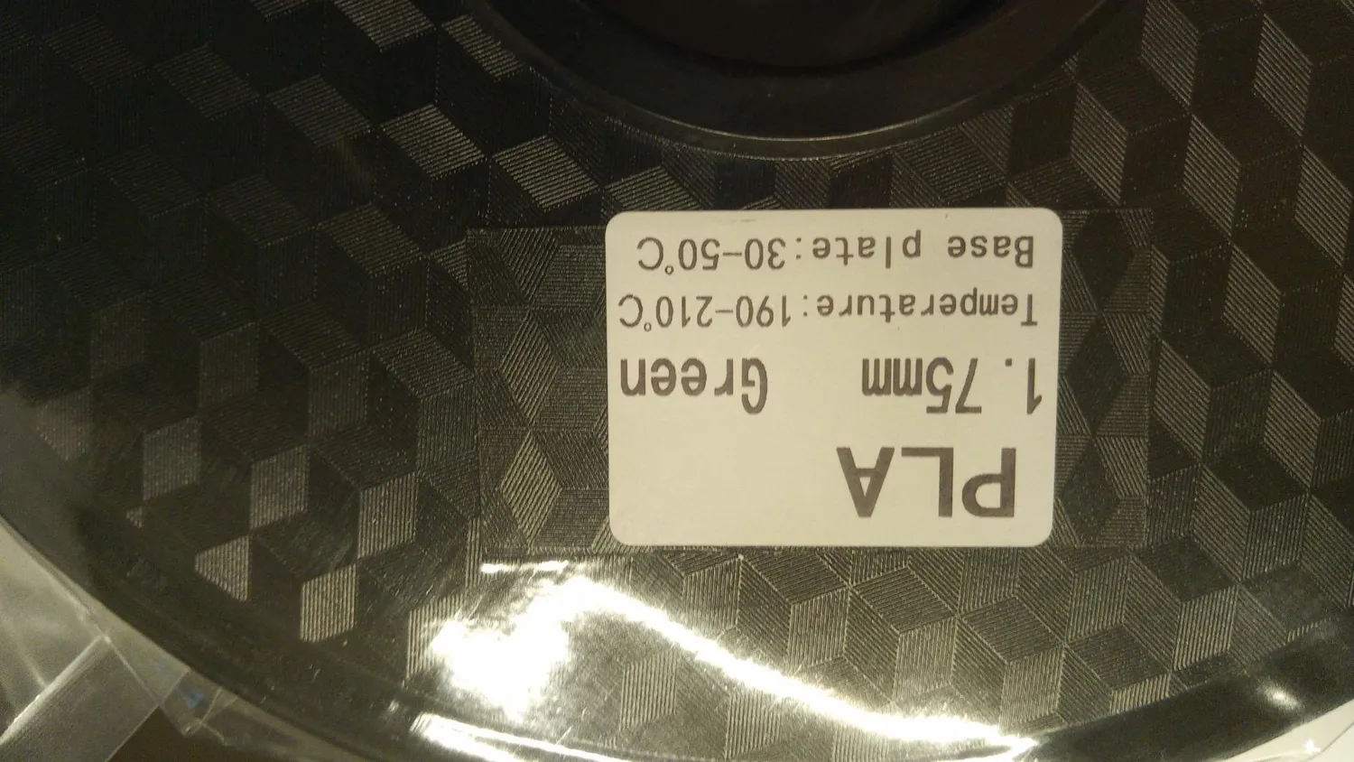 TIANSE PLA filamento 1,75mm verde 1kg opaco preciso