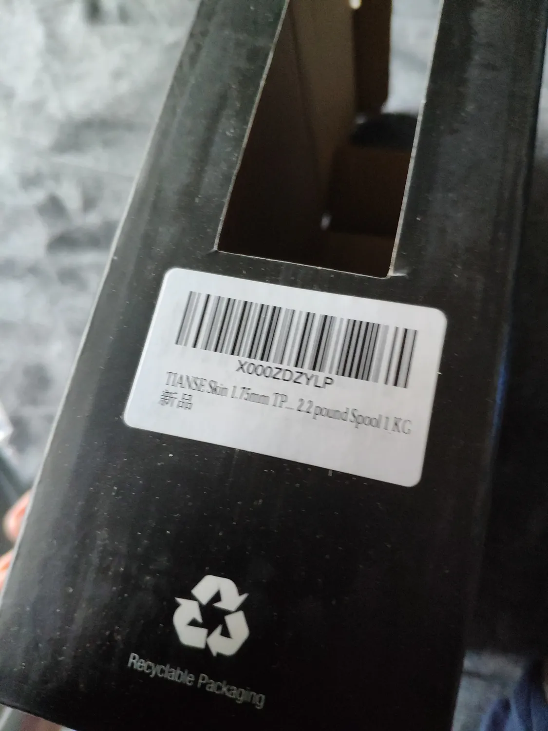 TIANSE TPU Filamento 3D 1,75mm Pelle 1kg Flessibile