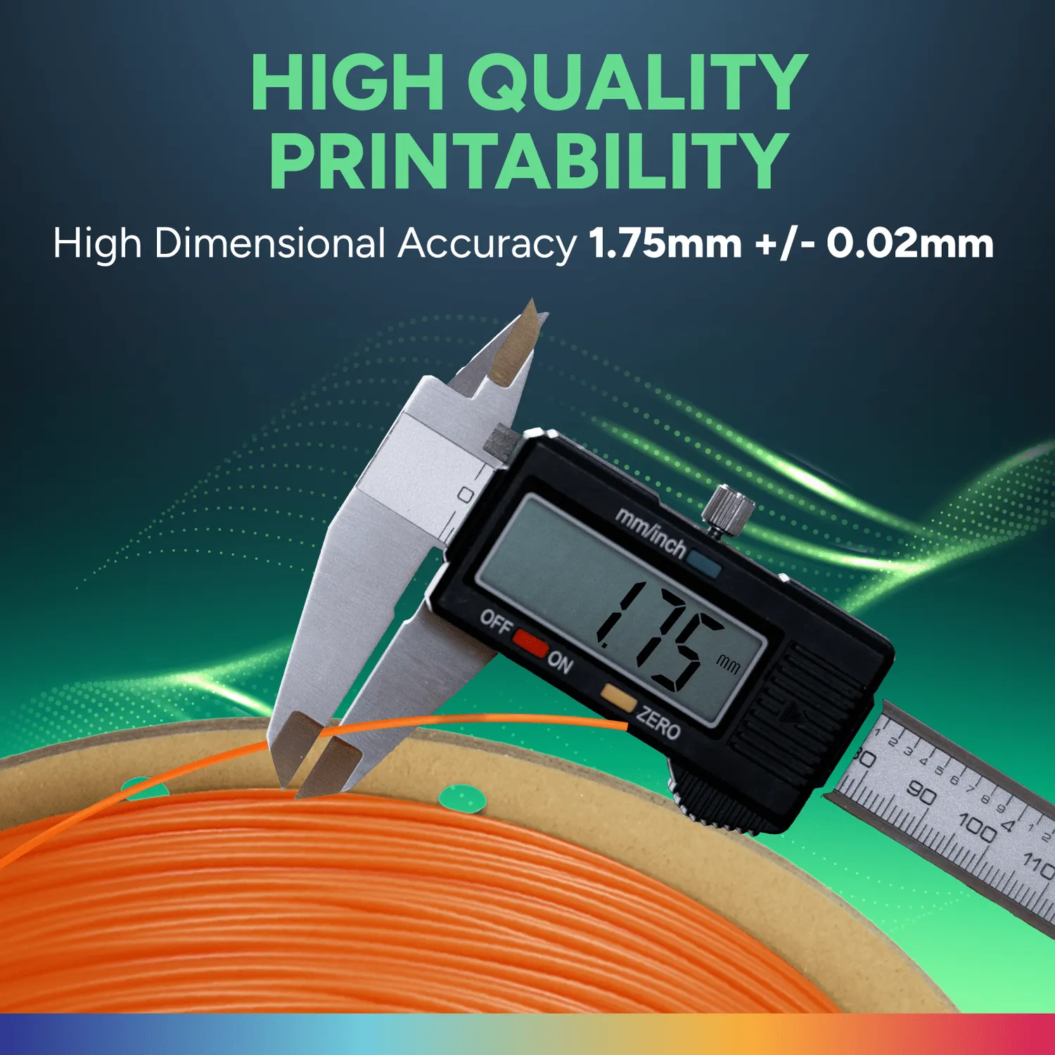 Overture TPU 95A filamento nero 2kg resistente olio
