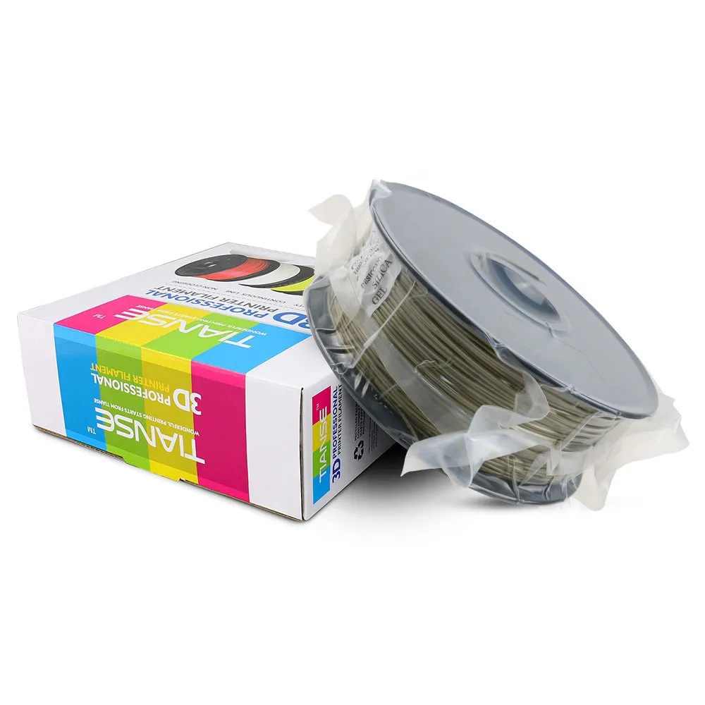 TIANSE Filamento PLA 1.75mm Bronzo Bobina 1kg ±0,03mm