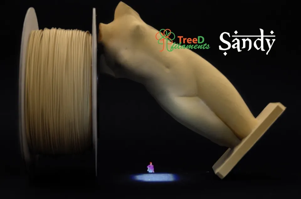 TreeD Architectural Sandy filamento 3D 750g effetto sabbia