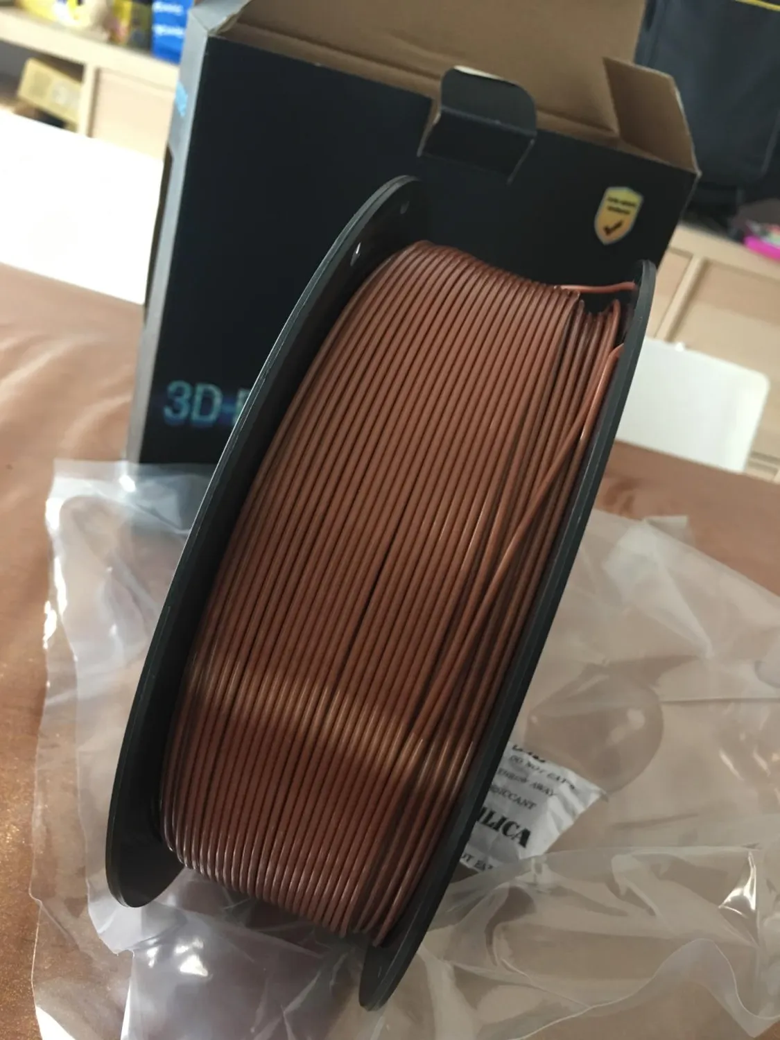 TIANSE Silk filamento PLA 1,75 mm blu seta 1 kg