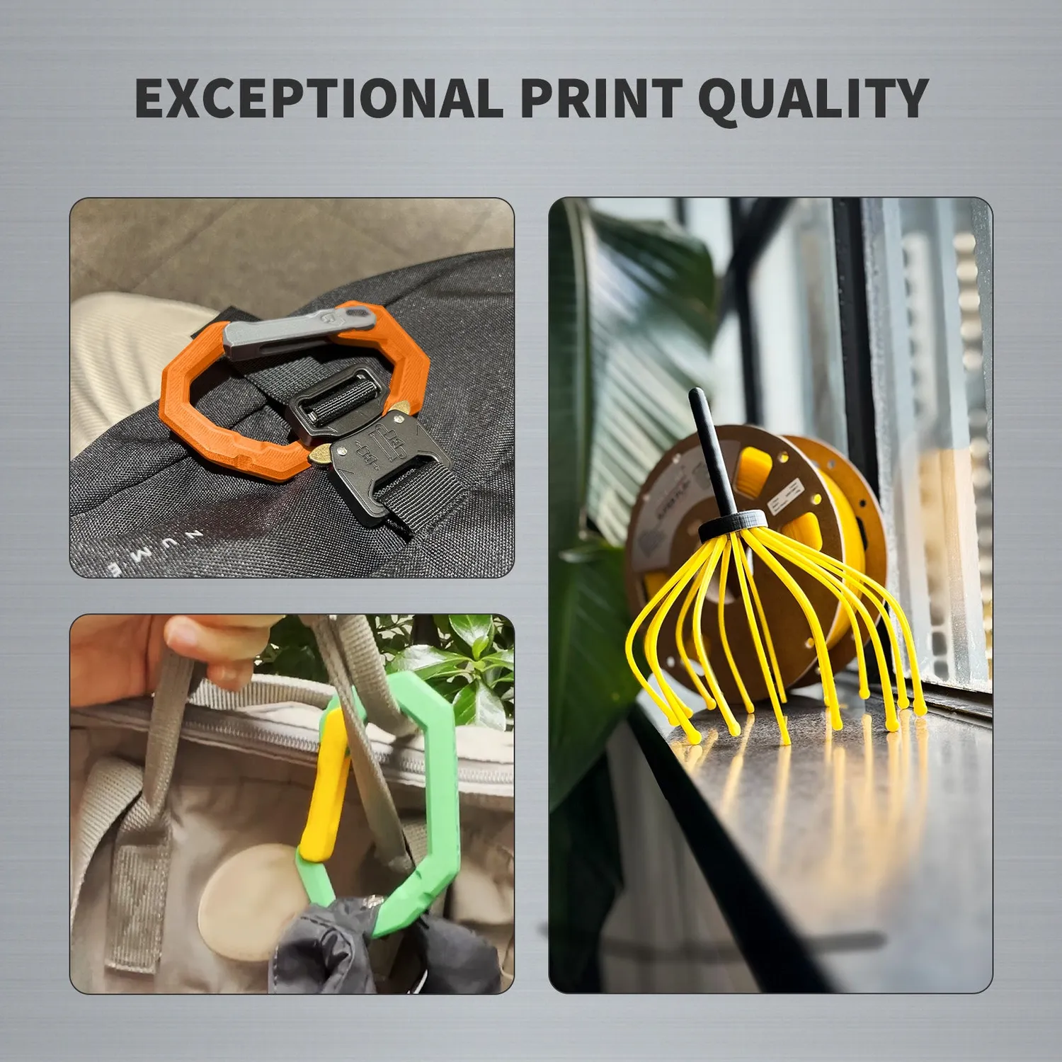 Overture Super PLA+ filamento 1,75mm nero 1kg resistente