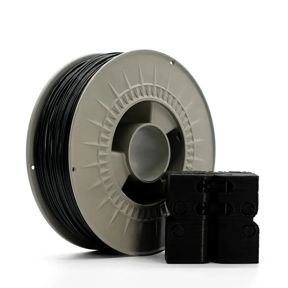 TreeD Gonzales PLA filamento 1,75mm 1kg nero veloce