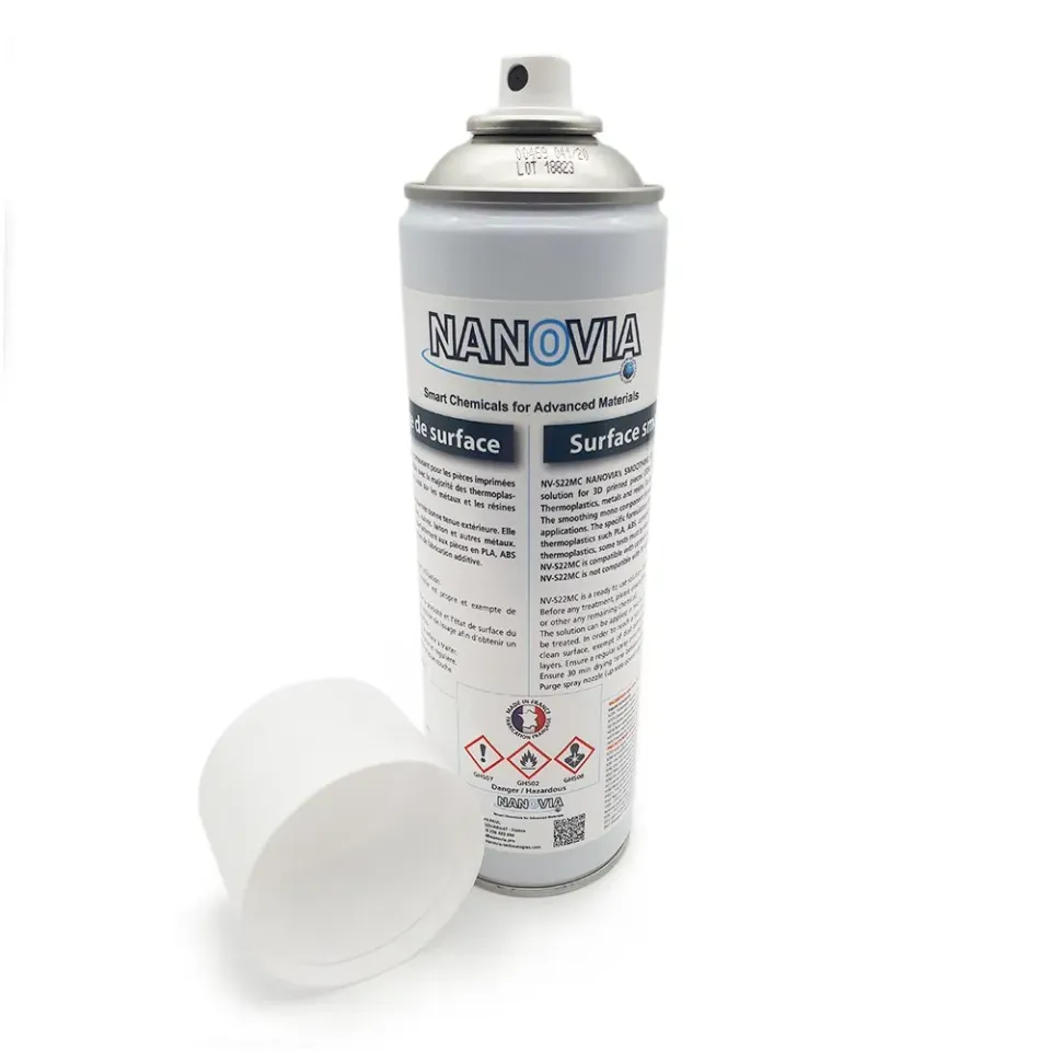 Nanovia Sol Lis spray levigante stampa 3D idrofugo