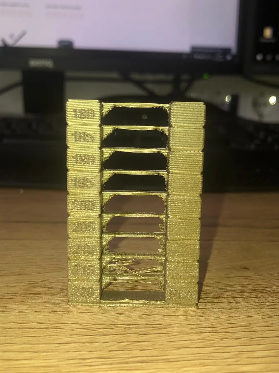 TIANSE Filamento PLA 1.75mm Bronzo Bobina 1kg ±0,03mm