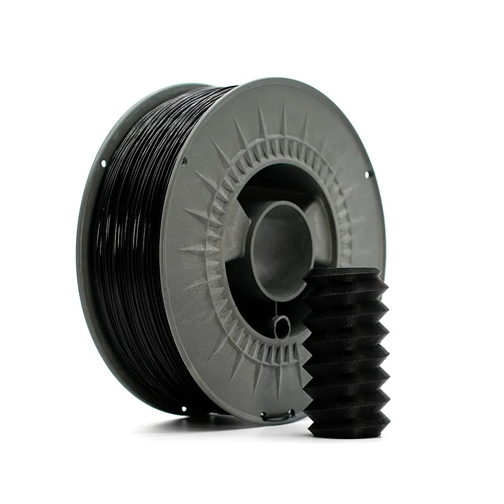 TreeD Ecogenius PLA filamento 1,75mm 1kg nero ecologico
