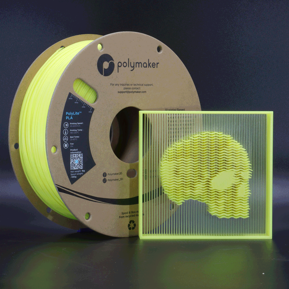 Panchroma Luminous PLA filamento 1,75mm 1kg fosforescente
