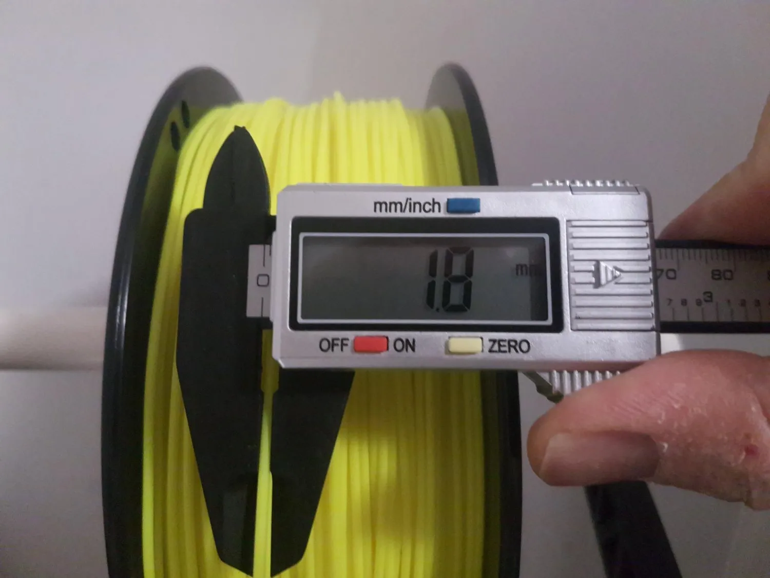 TIANSE PLA Filamento 3D 1,75mm Giallo Fluorescente 1kg