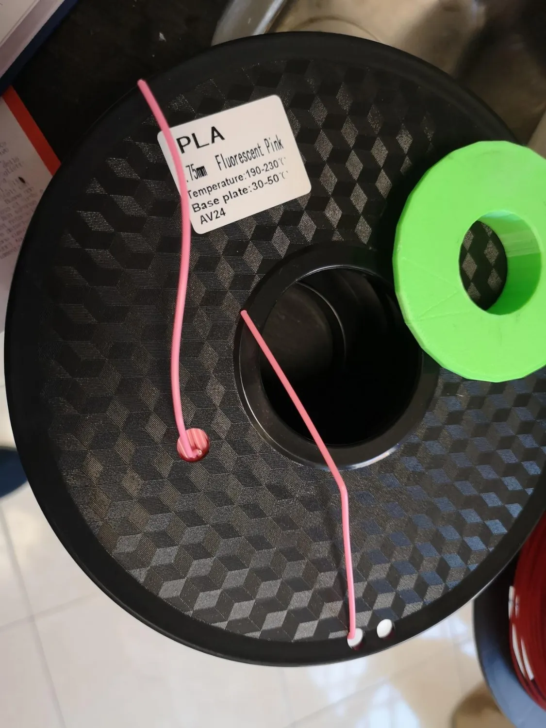 TIANSE PLA Filamento 1,75 mm Rosa 1 kg per Stampanti 3D