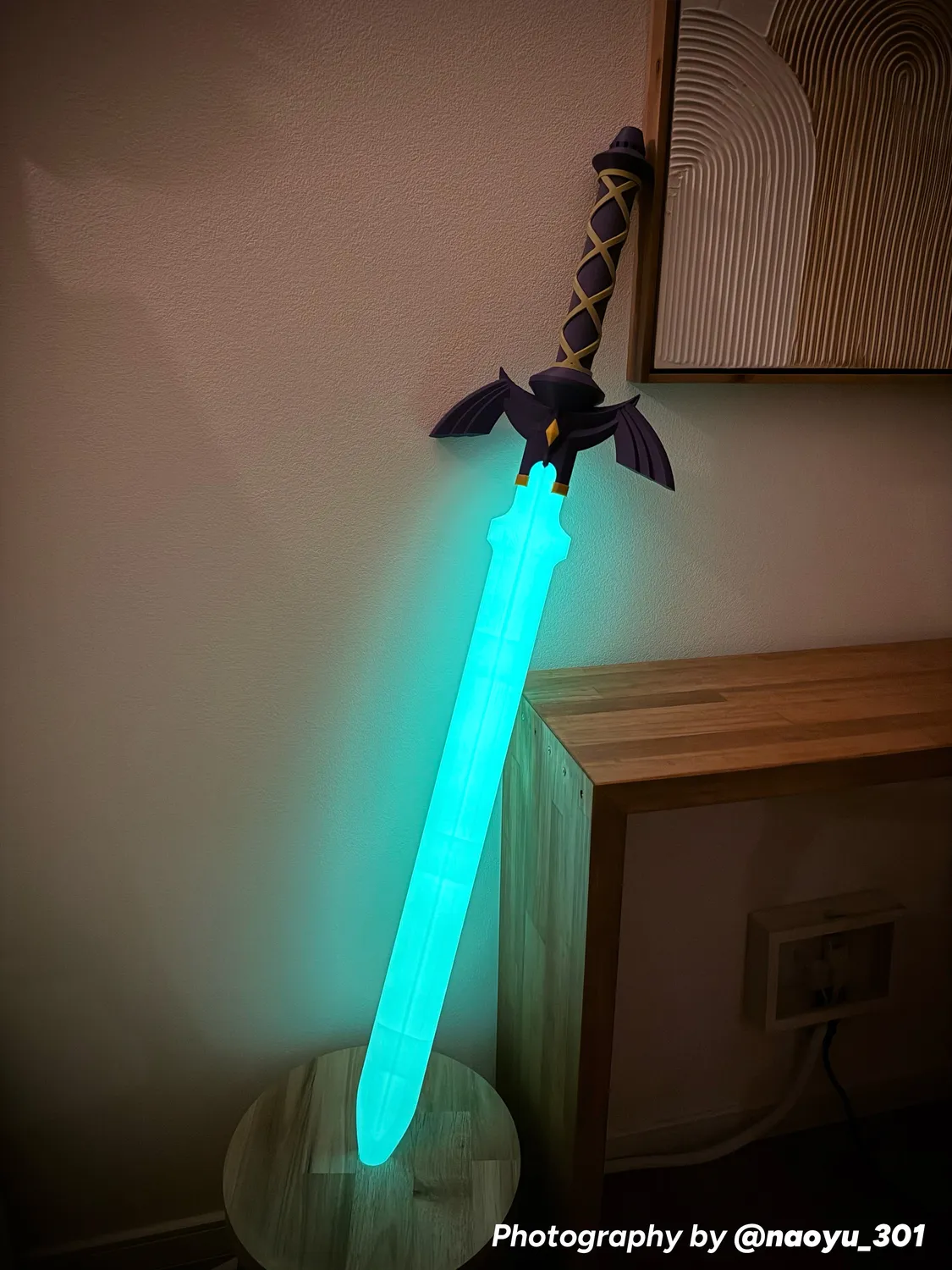 Overture Glow Filamento PLA 1,75mm 1kg Blu fosforescente