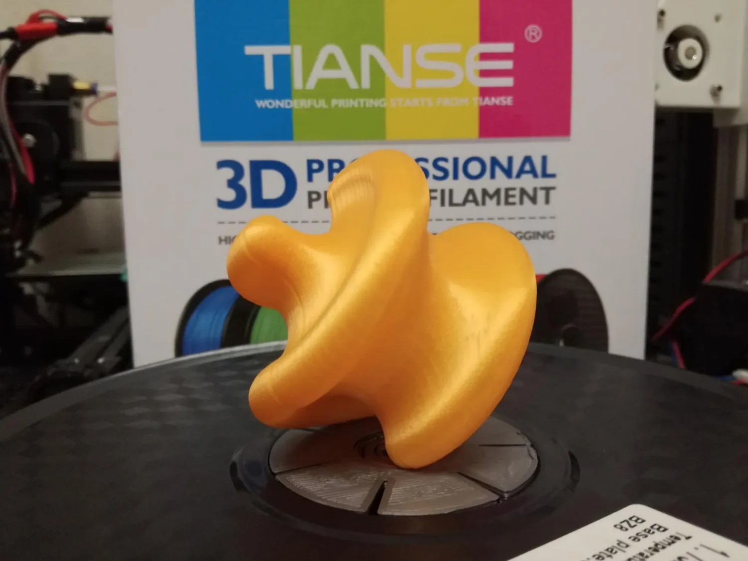 TIANSE PLA Filamento 1,75 mm Arancione 1 kg per Stampanti 3D