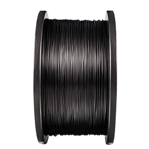 TIANSE Filamento PLA 1.75mm Nero Bobina 5kg ±0,03mm