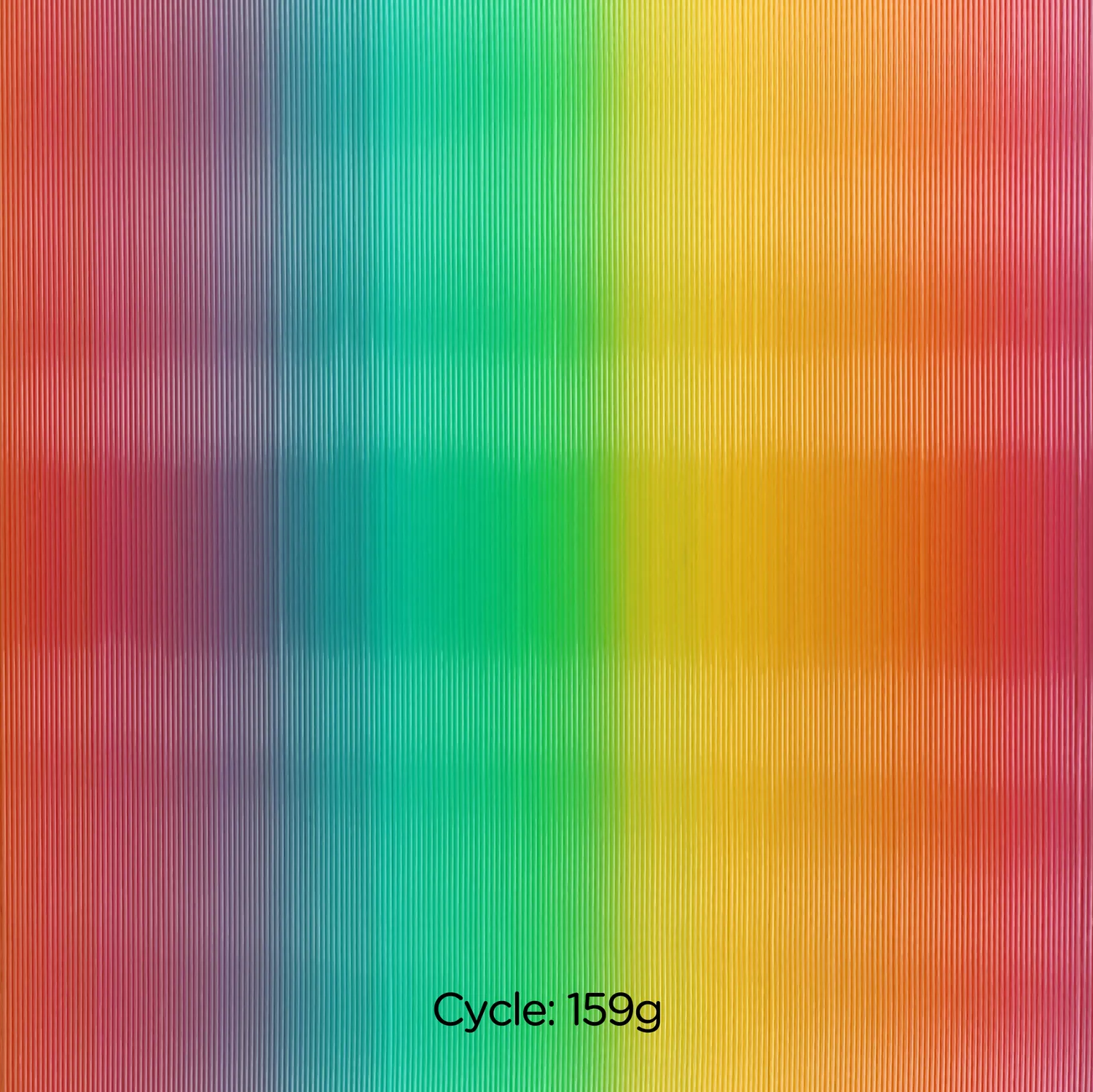 Panchroma Gradient Translucent PLA filamento 1kg Rainbow