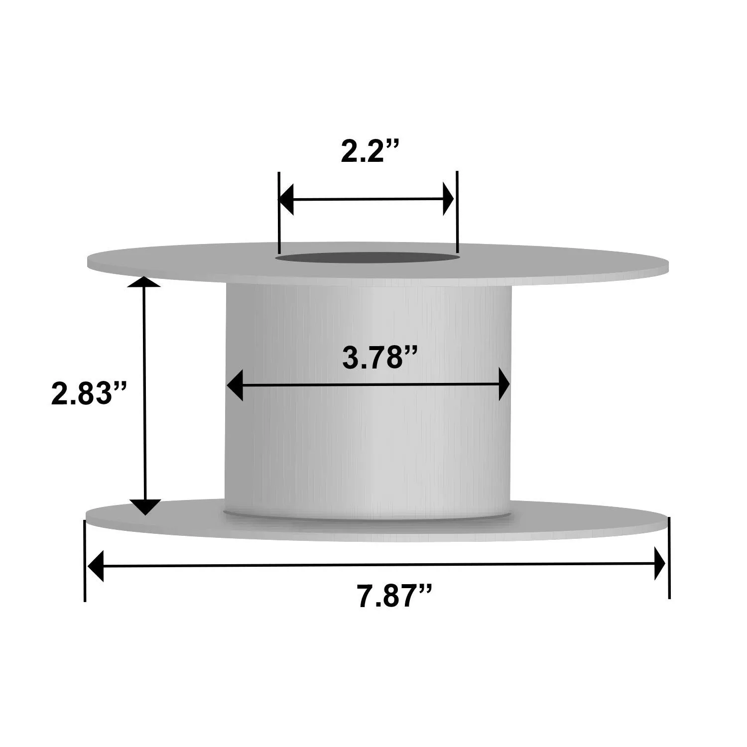 TIANSE Filamento PLA 1,75 mm rame 1 kg alta precisione