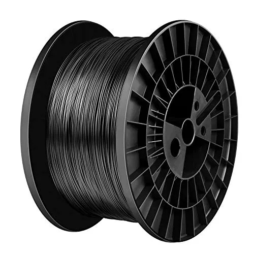 TIANSE Filamento PLA 1.75mm Nero Bobina 5kg ±0,03mm