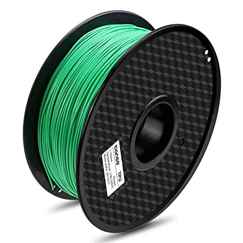 TIANSE Filamento TPU 1.75mm Verde Bobina 1kg Flessibile