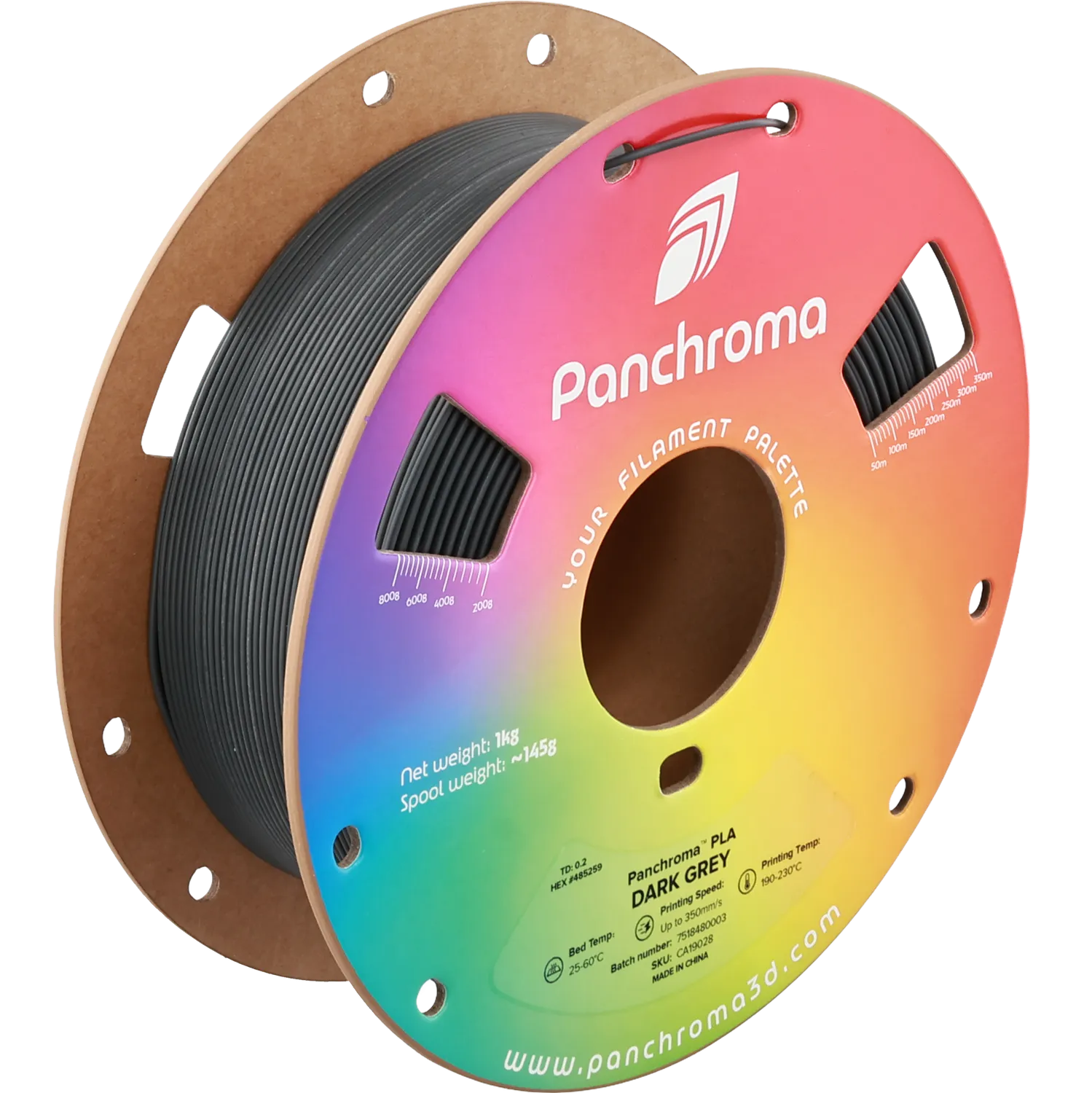 Panchroma Basic PLA filamento 1,75mm 1kg alta velocità