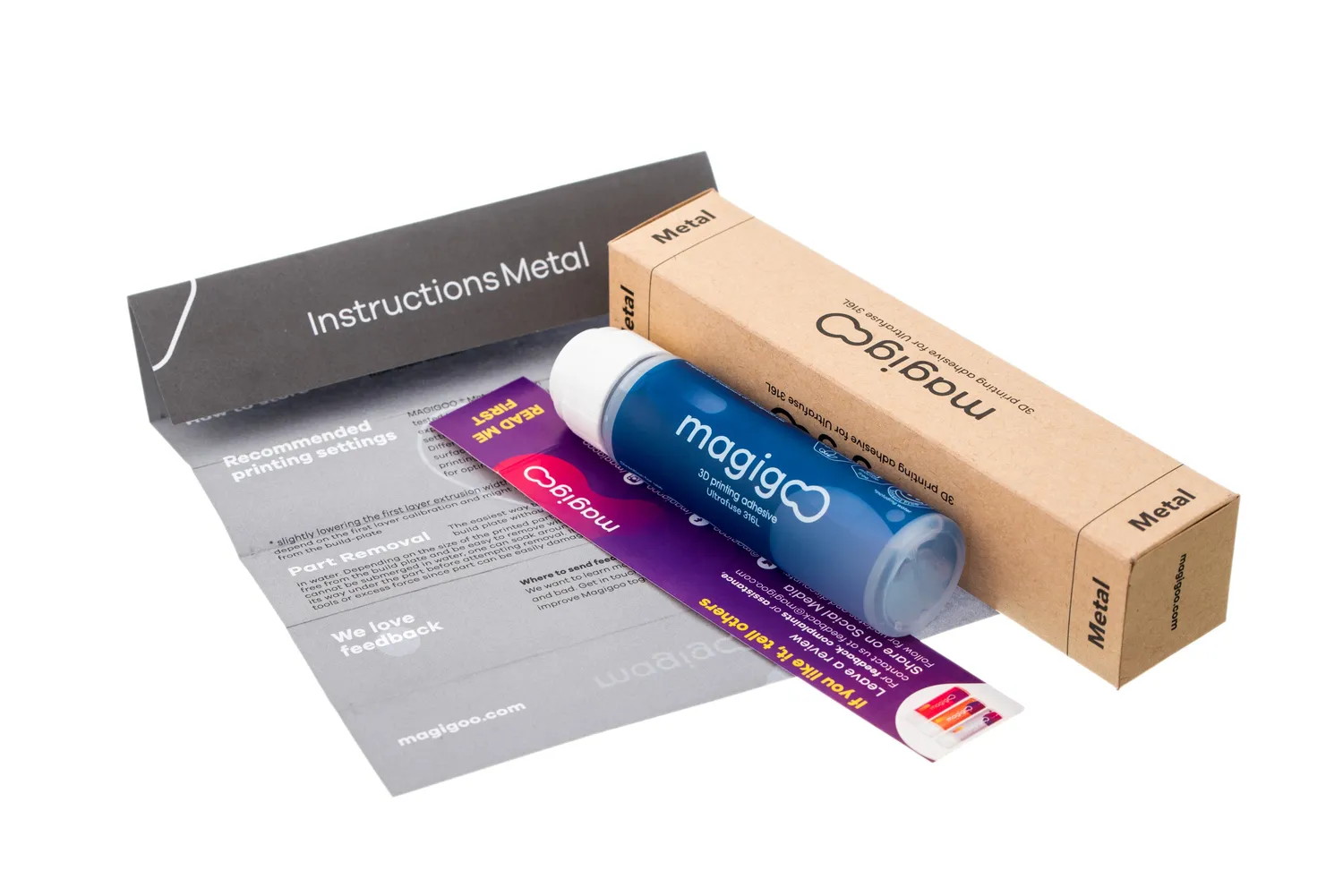 Magigoo Pro Metal adesivo stampa 3D per acciaio 316L