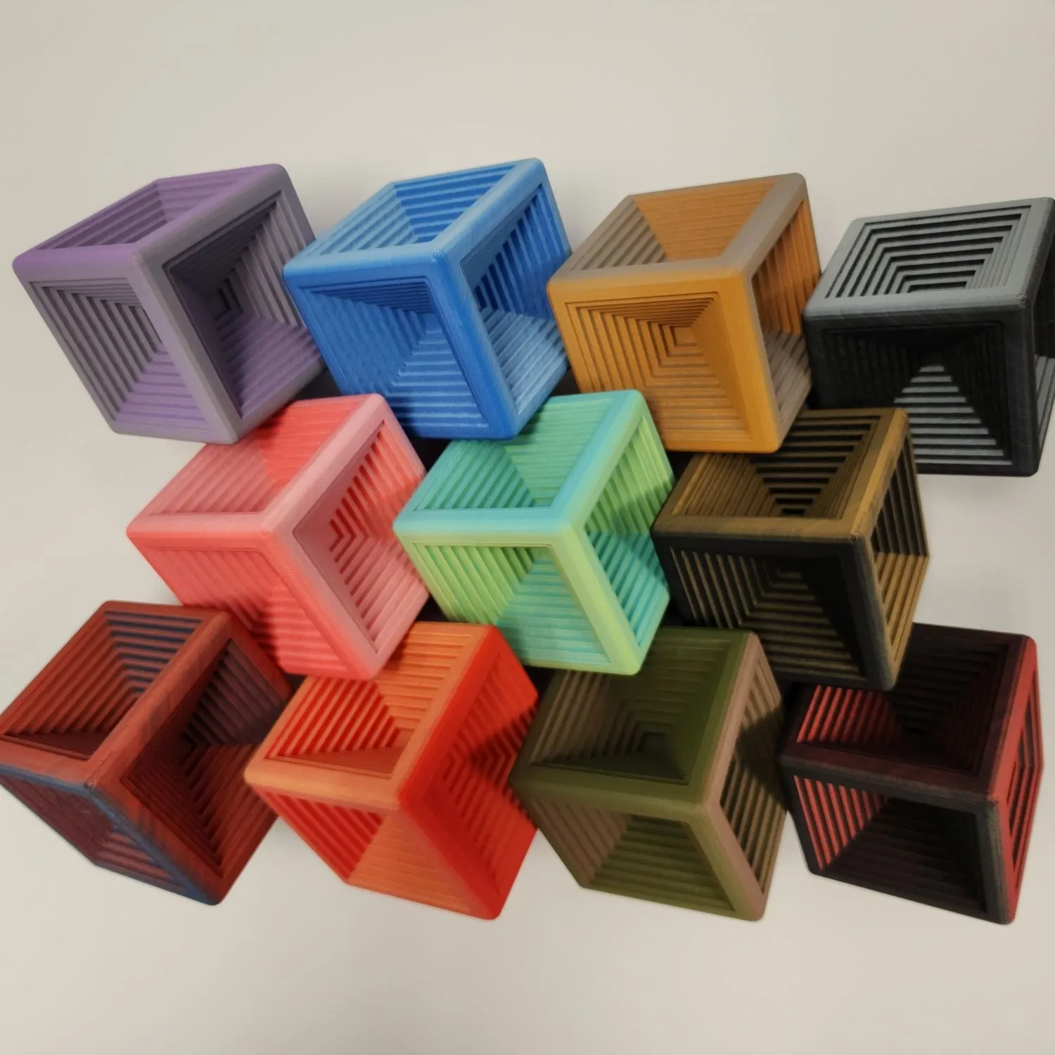 Panchroma Dual Matte PLA filamento 1,75mm 1kg bicolore