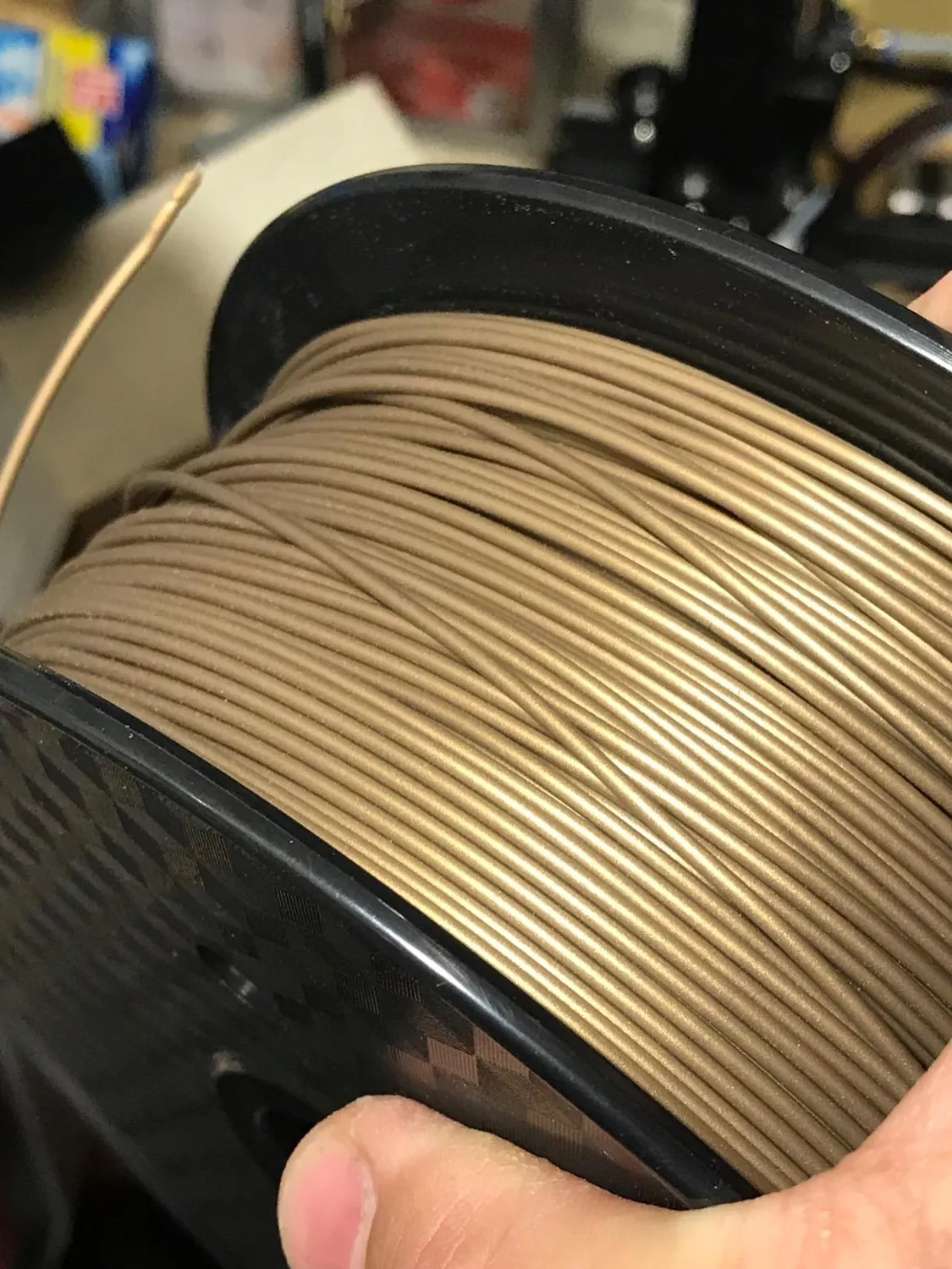 TIANSE Filamento PLA 1,75 mm rame 1 kg alta precisione