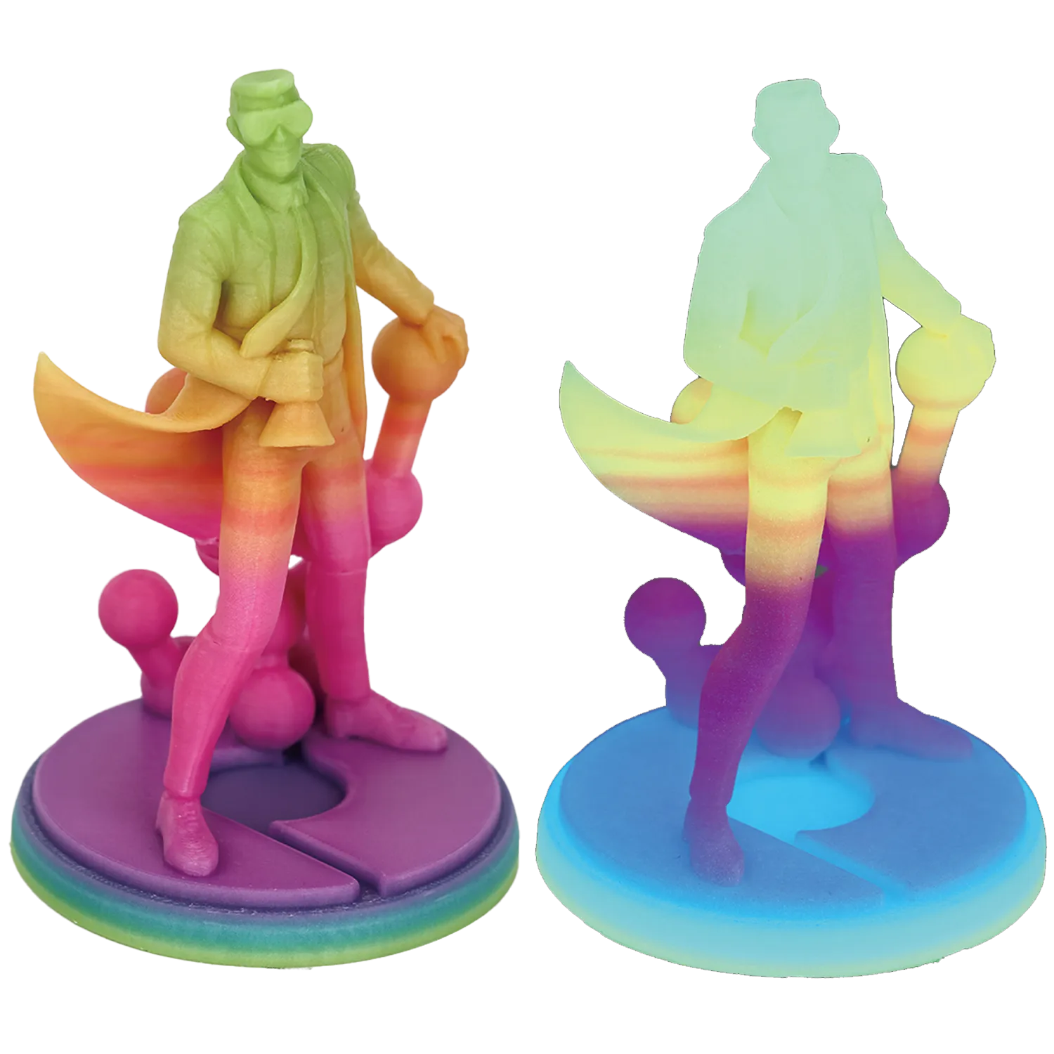 Panchroma Luminous PLA filamento 1,75mm 1kg fosforescente