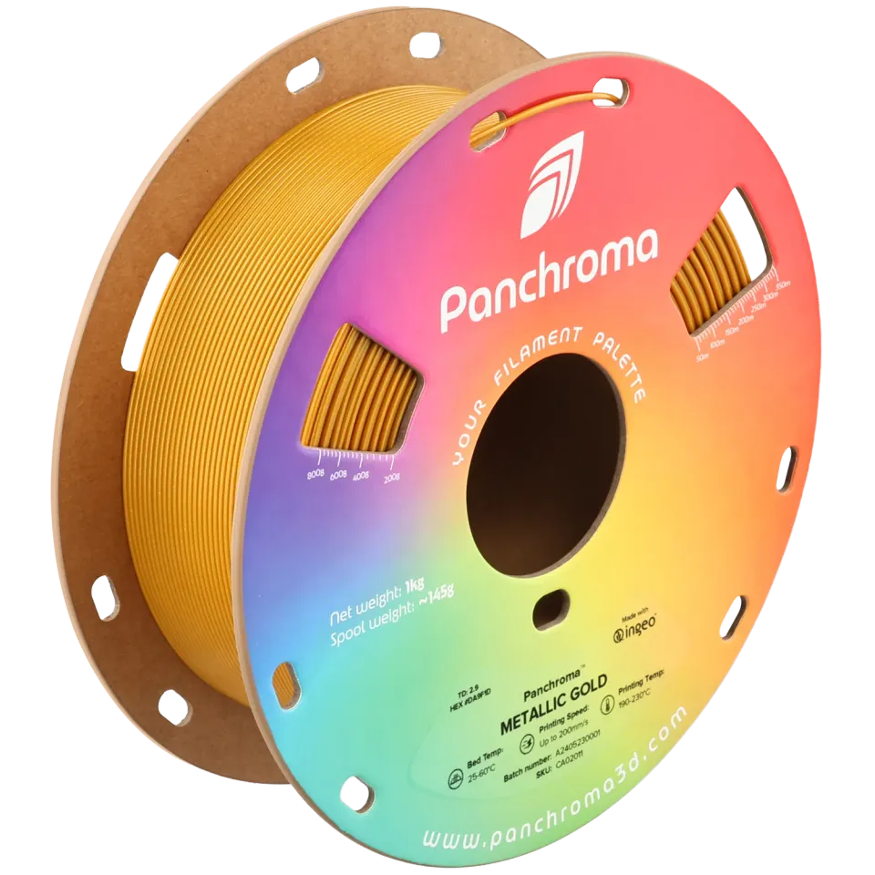 Panchroma Metallic PLA filamento 1,75mm 1kg metallizzato
