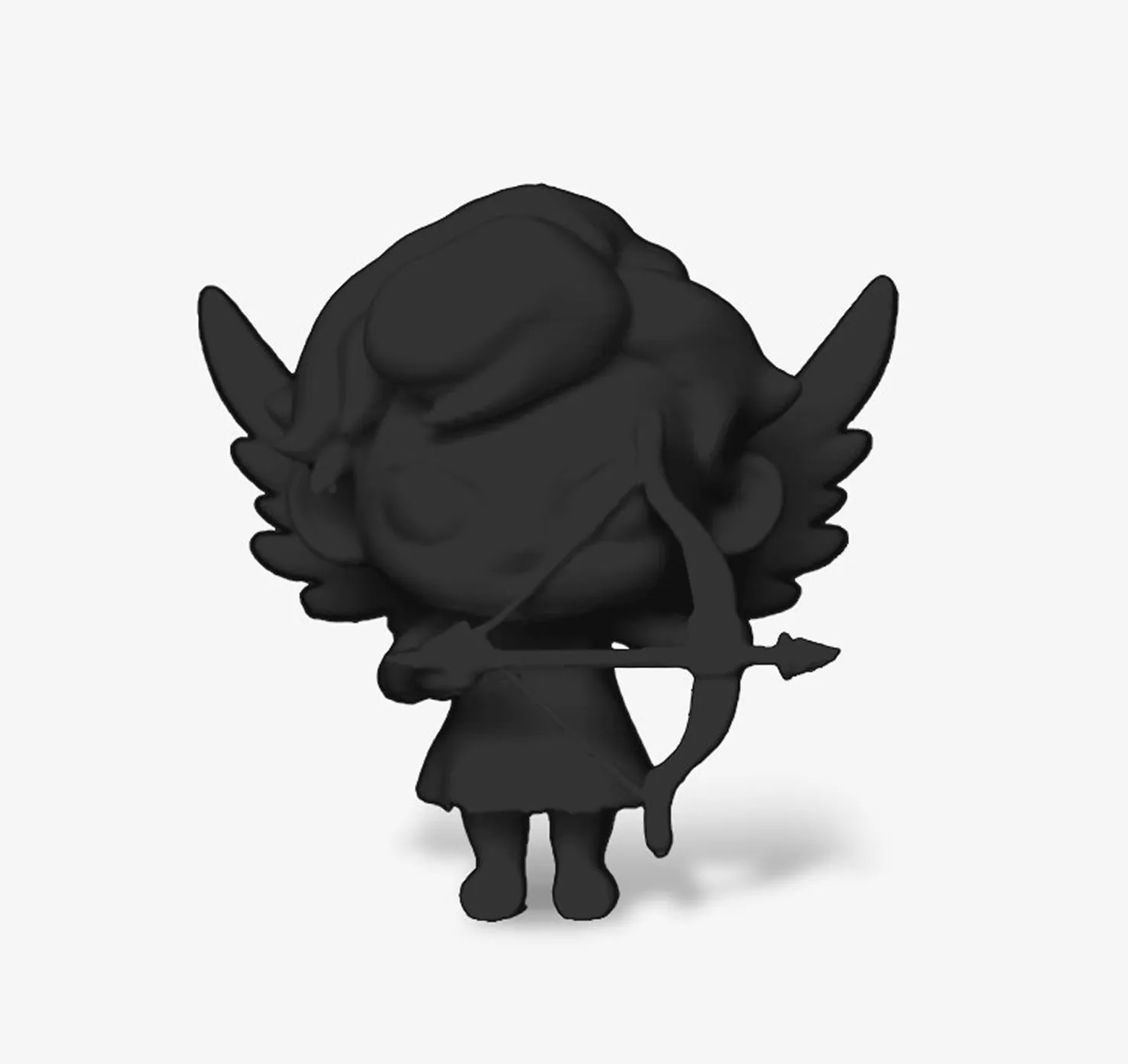 Overture Refill PLA Filamento 1,75mm 1kg nero eco